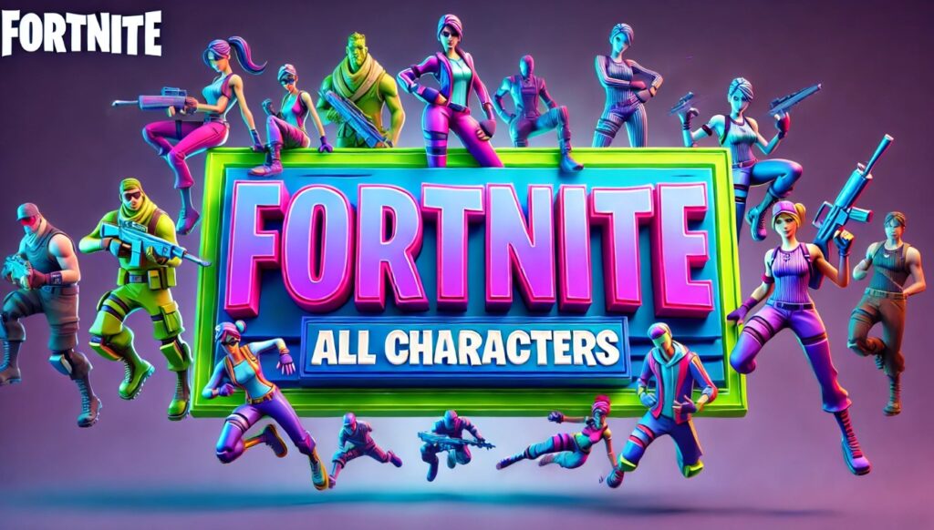 Fortnite All Caharacters